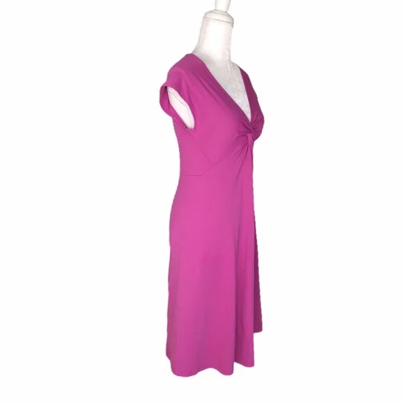 Patagonia v-neck knot Seabrook Bandha purple dress - Picture 5 of 10
